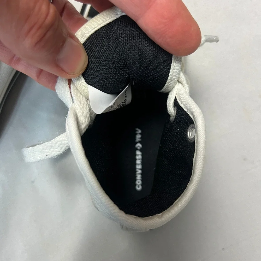 Converse All Star Chuck Taylors High Top‎ Sneakers Toddler Canvas White Size 7
